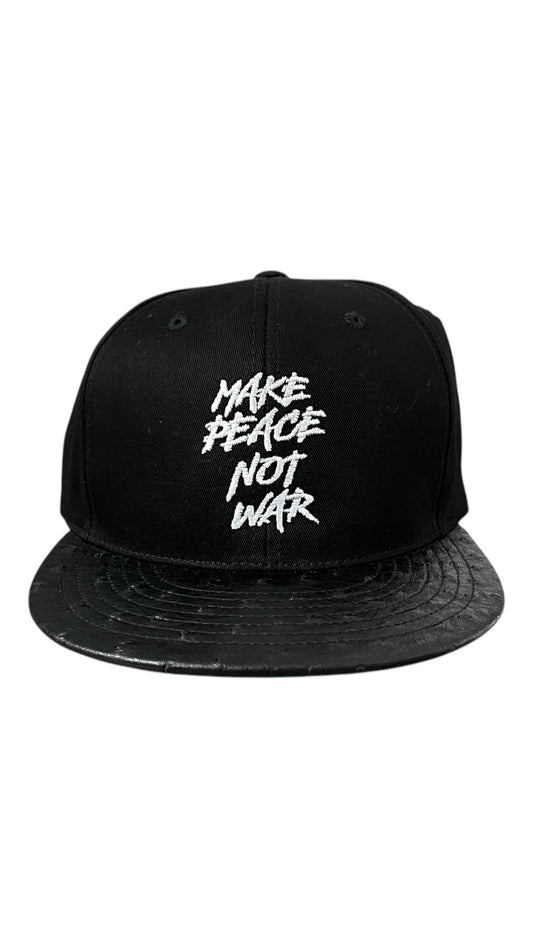 Make Peace Not War (Custom Ostrich Snapback)